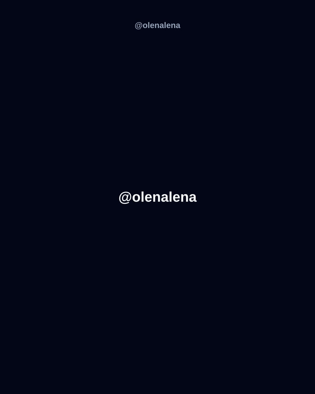@olenalena on ReverseGram