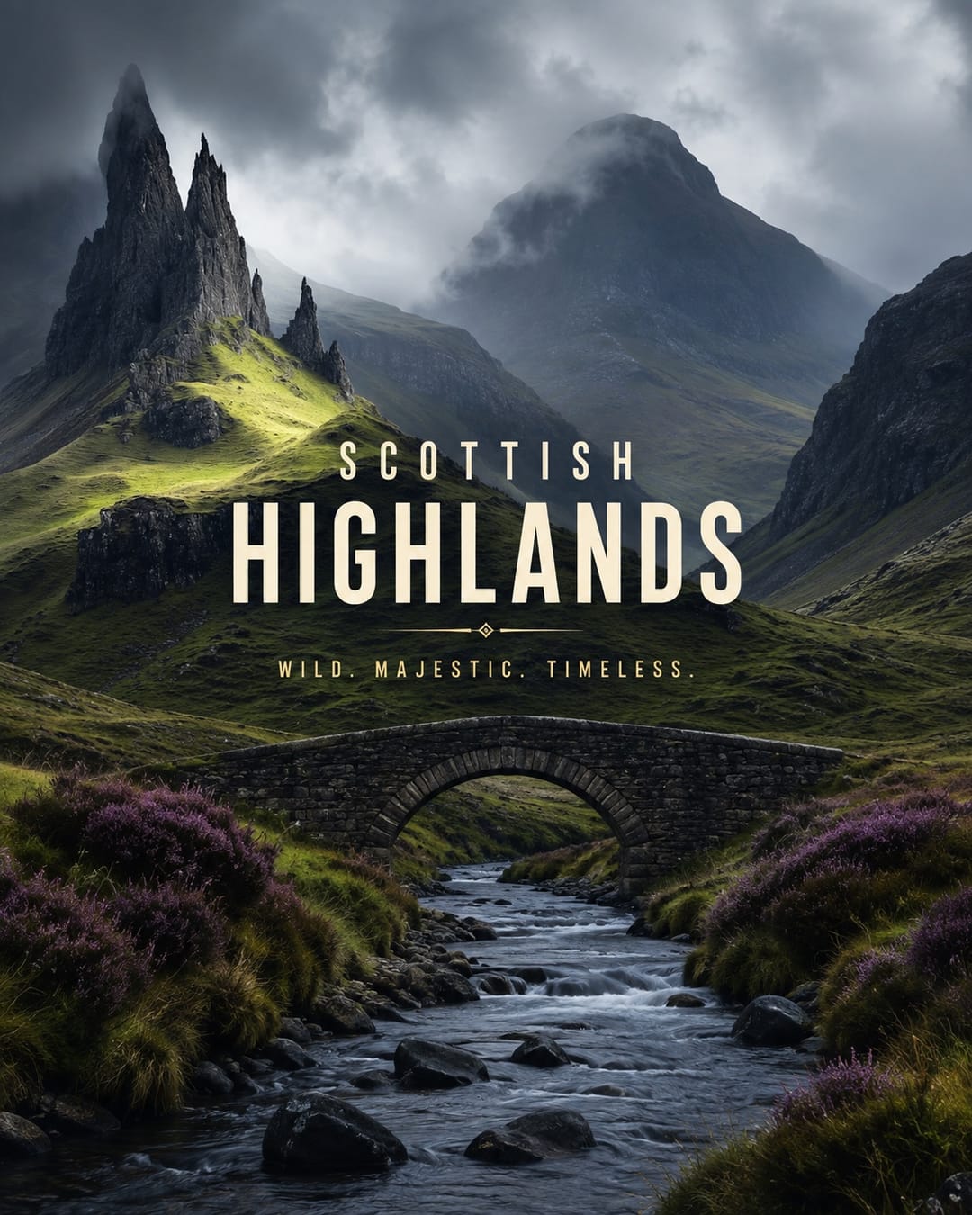 🏔️ Scottish Highlands — Where Nature Feels Endless Wild landscapes, dramatic mountains, misty valleys… – @jakse6