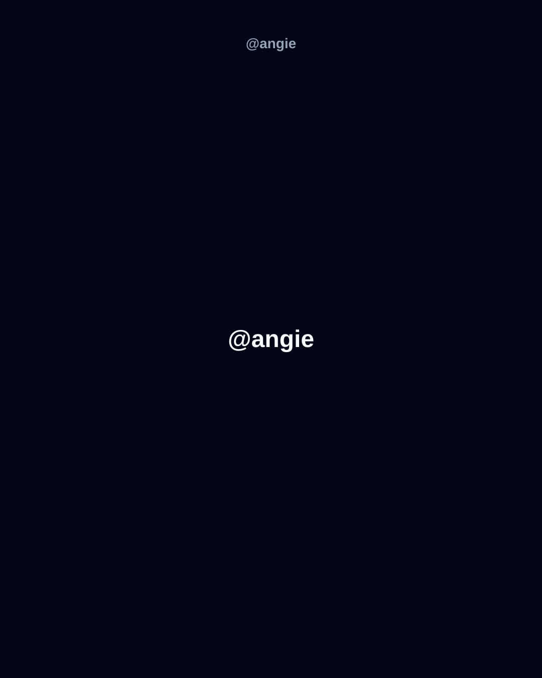 @angie on ReverseGram