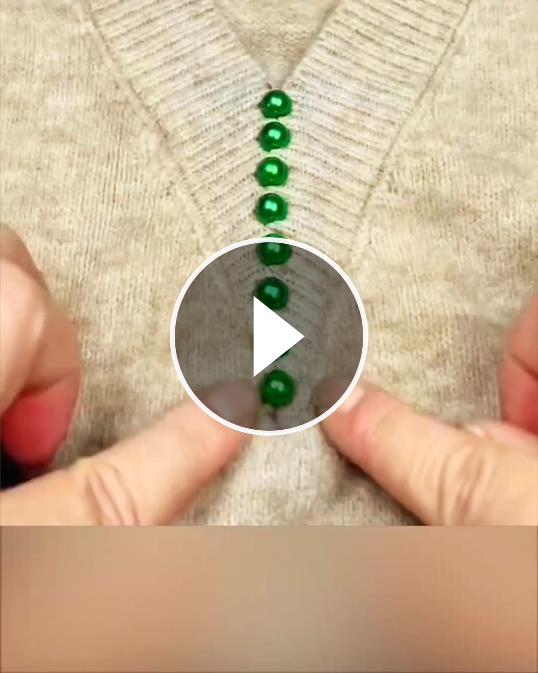 Altering a V-neck from large to small – @tistae
