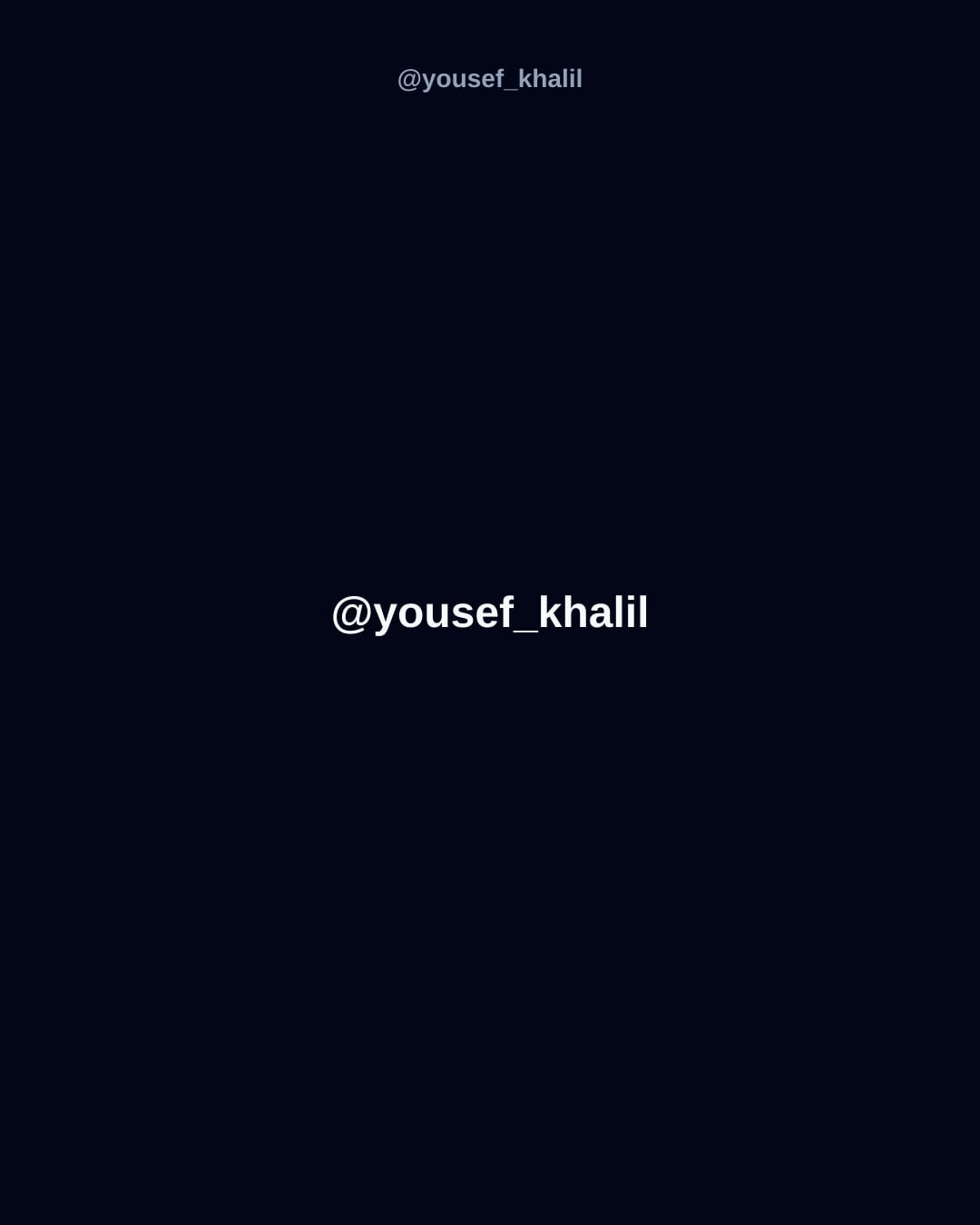 @yousef_khalil on ReverseGram
