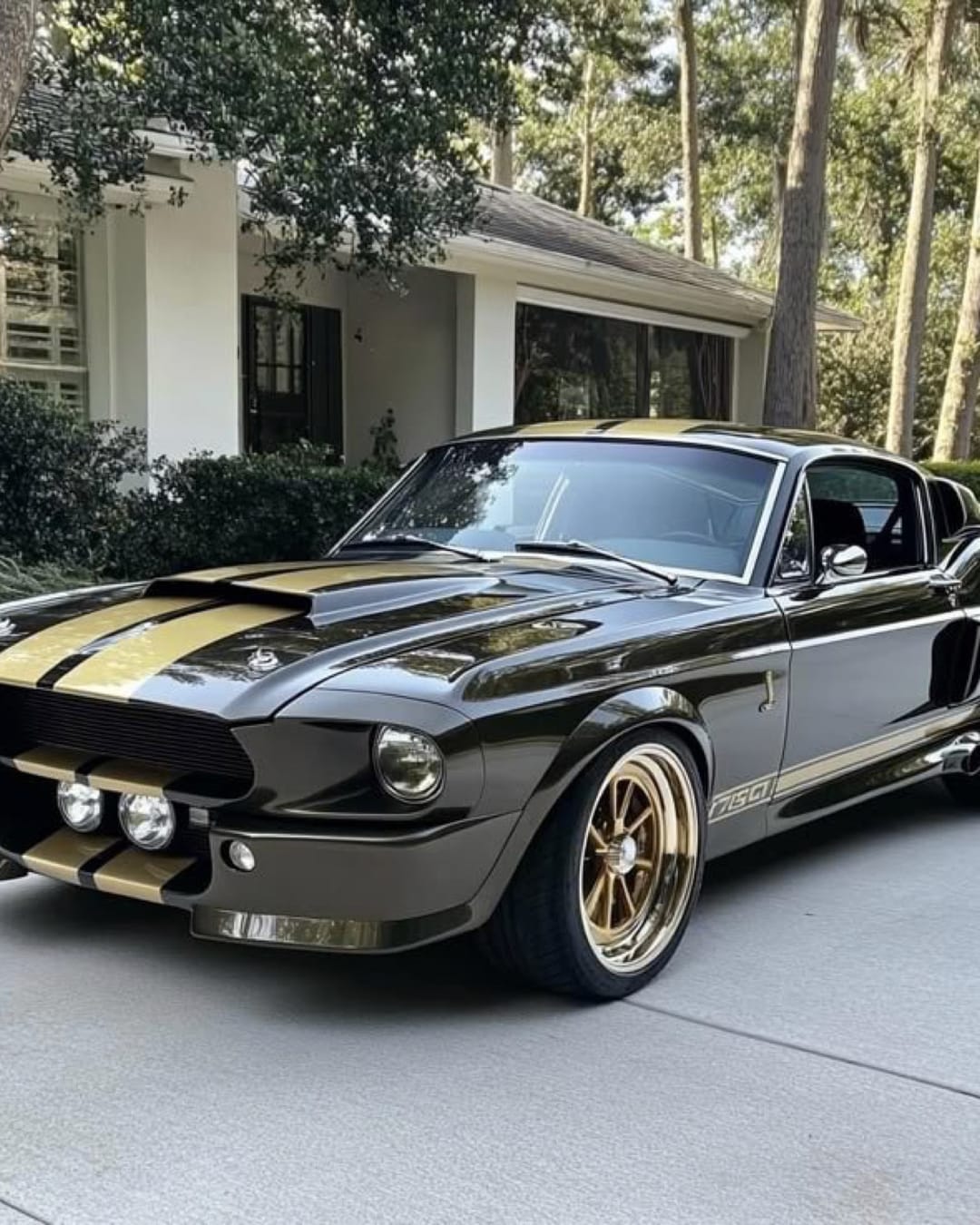 A timeless American icon with a modern attitude. 🖤🏁 This stunning classic Mustang Fastback blends legendary… – @carbar_media