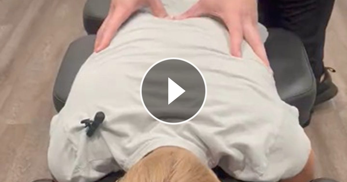 Satisfying Middle Back Adjustment 🔈 – @andy_4